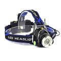 10W high power LED headlight rechargeable zoom headlamp adjustable zoom head long range safety helmet light